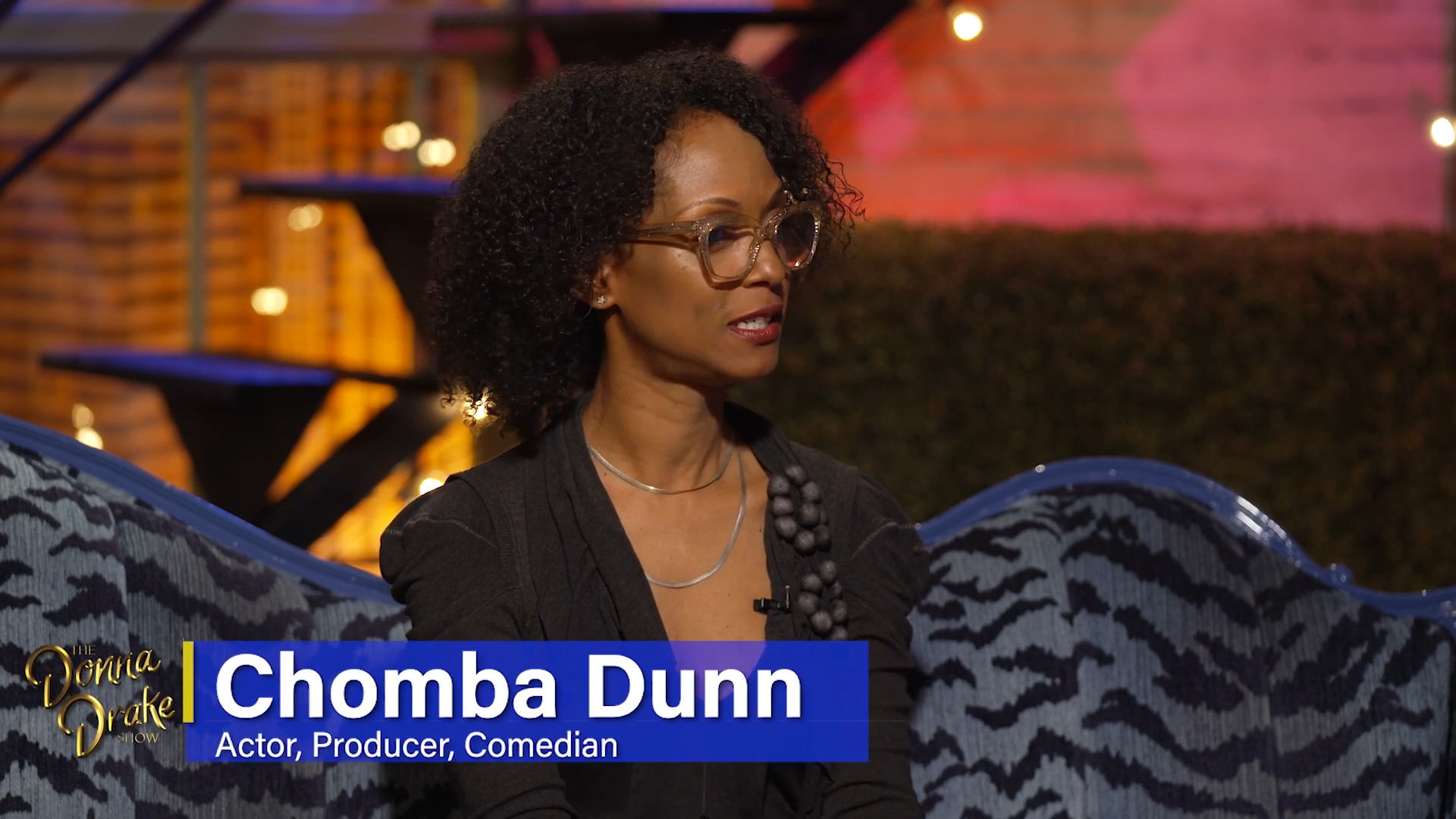 Chomba Dunn on The Donna Drake Show CBS